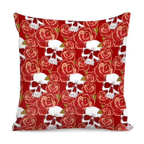 Image of Skull Pillow Cover