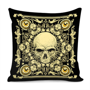 Skull Pillow Cover