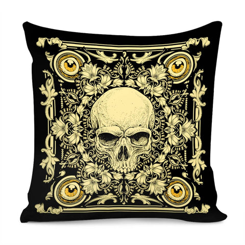 Image of Skull Pillow Cover