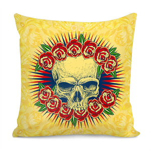 Skull Pillow Cover