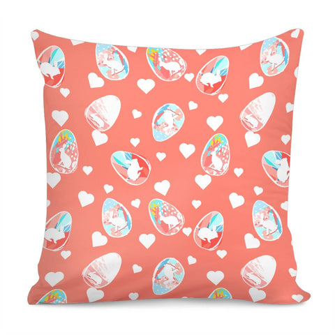 Image of Rabbit Pillow Cover