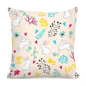 Rabbit Pillow Cover