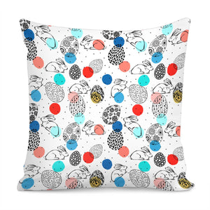 Rabbit Pillow Cover