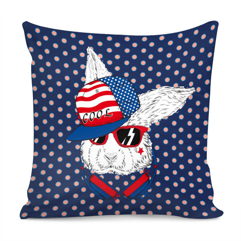 Image of Rabbit Pillow Cover