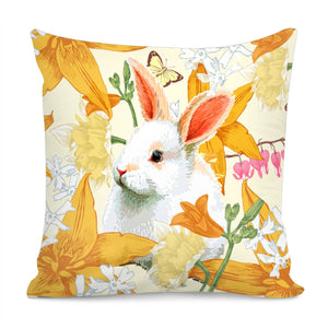 Rabbit Pillow Cover