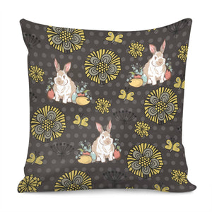 Rabbit Pillow Cover