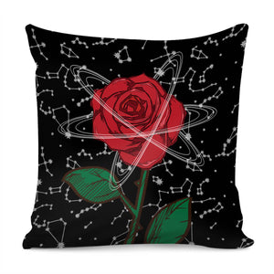 Rose And The Universe Pillow Cover