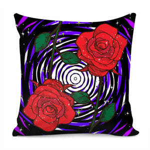 Rose And The Universe Pillow Cover