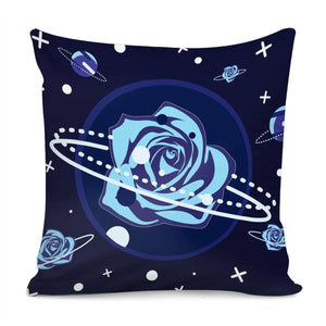 Rose And The Universe Pillow Cover