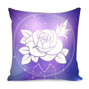 Rose And The Universe Pillow Cover