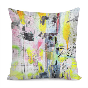 Graffiti Graphic Pillow Cover