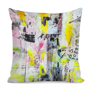 Graffiti Graphic Pillow Cover