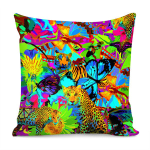 Pop Art Safari Pillow Cover