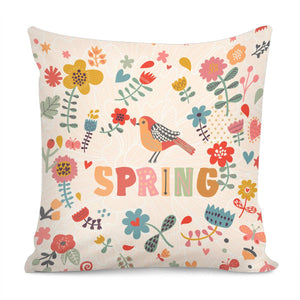 Bird Pillow Cover