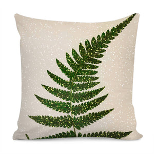 Fern Leaf Pillow Cover