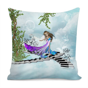 Dancing On A Piano Pillow Cover