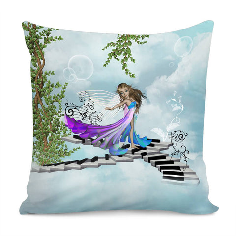 Image of Dancing On A Piano Pillow Cover