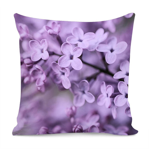 Image of Lilac Flowers Pillow Cover