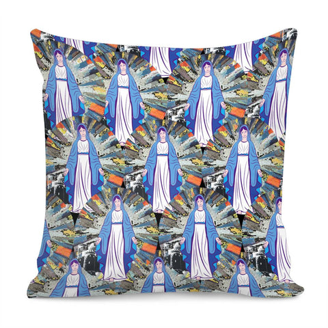 Image of Di00117Virgin Mary Pillow Cover