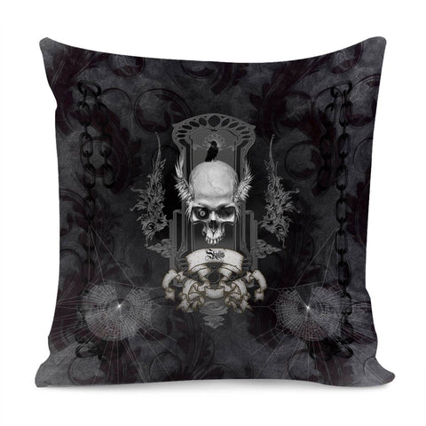 Image of Awesome Skull Pillow Cover