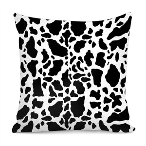 Black And White Cow Skin Pillow Cover