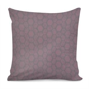 Rose Honeycomb Pattern Pillow Cover