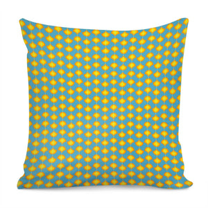 Yellow Petals Pattern Pillow Cover