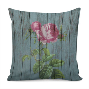 Chabby Chic Rose Pillow Cover