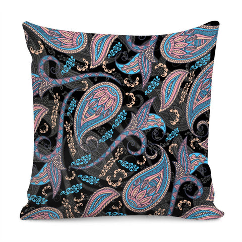 Image of Paisley Flower Pillow Cover