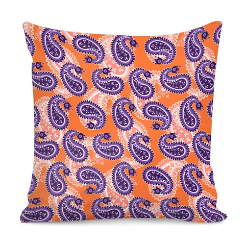 Image of Paisley Pattern Pillow Cover