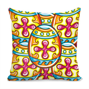 Easter Eggs Pillow Cover