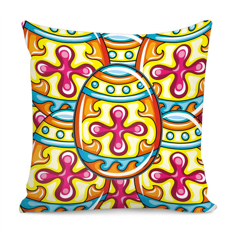 Image of Easter Eggs Pillow Cover