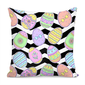 Easter Eggs Pillow Cover