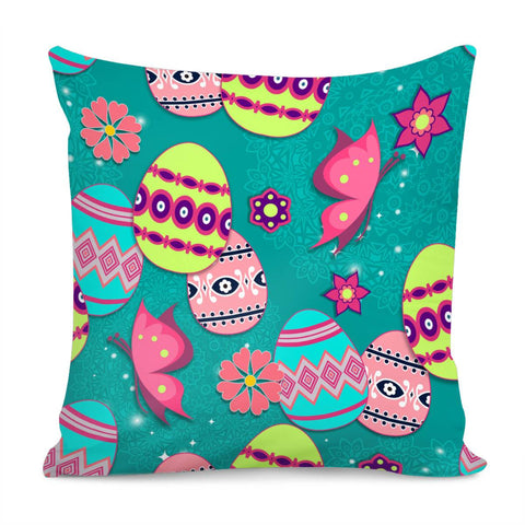 Image of Easter Eggs Pillow Cover