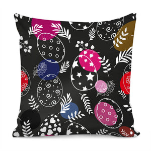 Easter Eggs Pillow Cover