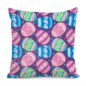 Easter Eggs Pillow Cover