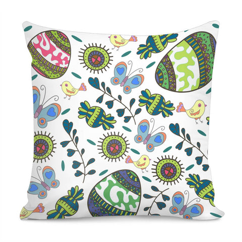 Image of Easter Eggs Pillow Cover