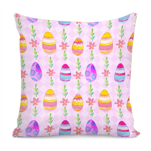 Easter Eggs Pillow Cover