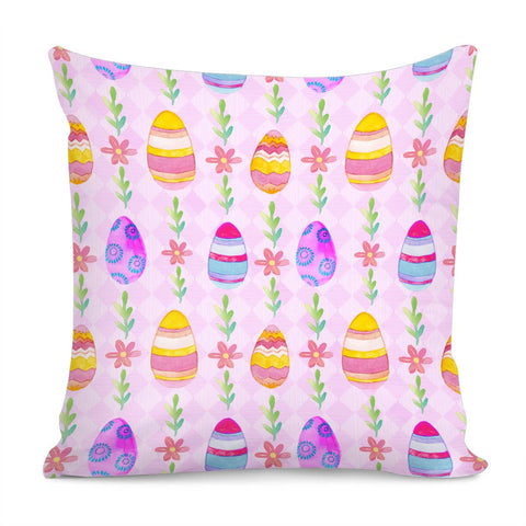 Image of Easter Eggs Pillow Cover