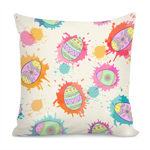 Easter Egg Pillow Cover