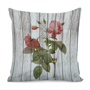 Chabby Chic Rose 2 Pillow Cover