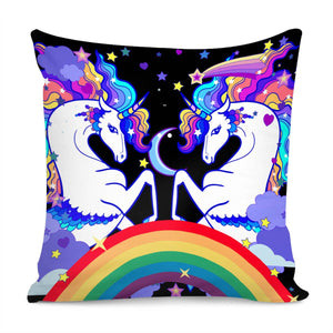 Unicorn And The Universe Pillow Cover