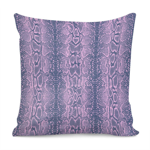 Image of Pink Snake Skin Pillow Cover