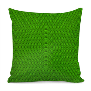 Love For The Florals In Green Pillow Cover