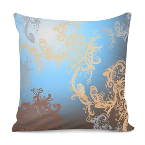 Blue Pillow Cover