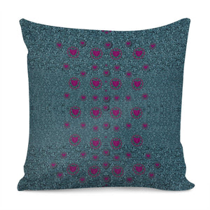 Lovely Ornate Hearts Of Love Pillow Cover