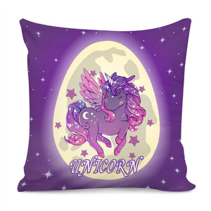 Unicorn And Universe Pillow Cover