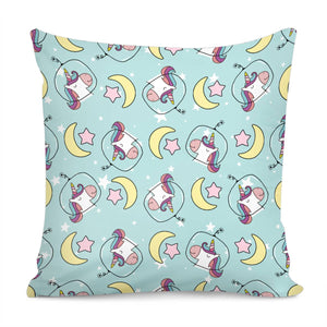 Unicorn And The Universe Pillow Cover