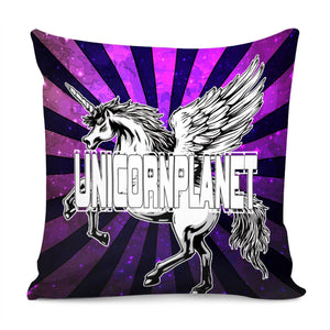 Unicorn And The Universe Pillow Cover