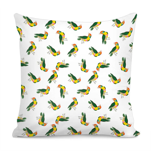 Image of Beautiful Vintage Birds Pillow Cover